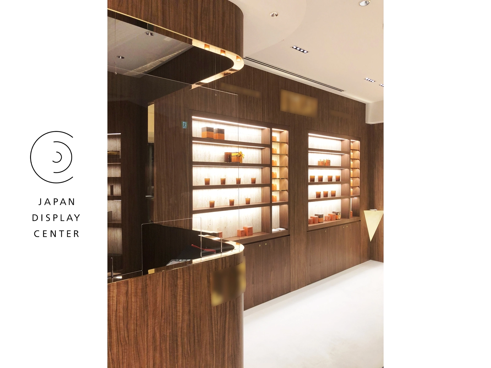 フレグランスショップ　商品陳列什器・造作家具